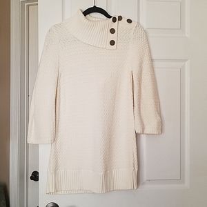 Vintage cream sweater dress